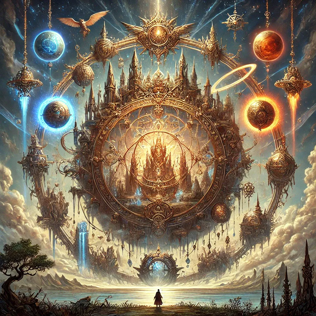 Талисманы (брошь)